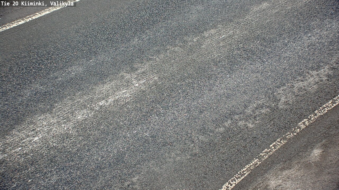 Weather Camera Image Väg 20 Uleåborg Kiiminki, Välikylä, Oulu, Pohjois-Pohjanmaa