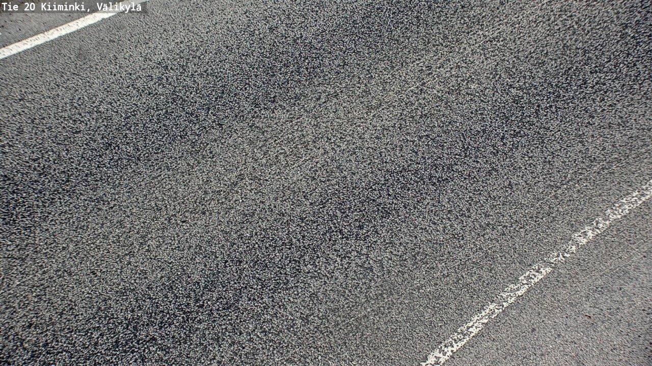 Weather Camera Image Väg 20 Uleåborg Kiiminki, Välikylä, Oulu, Pohjois-Pohjanmaa