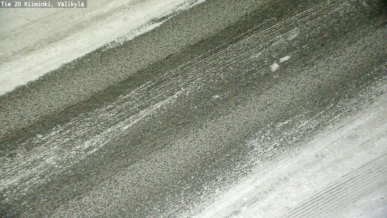 Weather Camera Image Road 20 Oulu Kiiminki, Välikylä, Oulu, Pohjois-Pohjanmaa