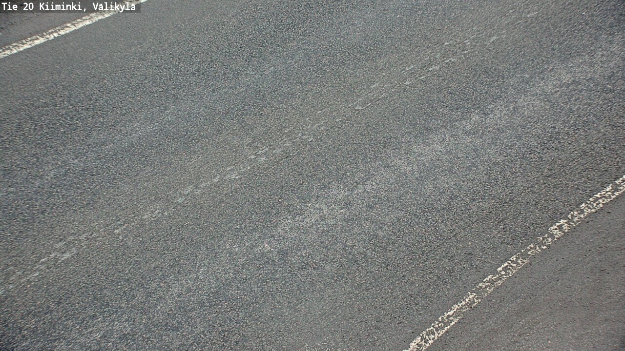 Weather Camera Image Väg 20 Uleåborg Kiiminki, Välikylä, Oulu, Pohjois-Pohjanmaa
