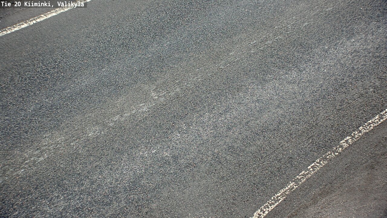 Weather Camera Image Väg 20 Uleåborg Kiiminki, Välikylä, Oulu, Pohjois-Pohjanmaa