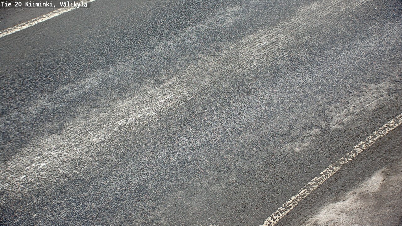 Weather Camera Image Väg 20 Uleåborg Kiiminki, Välikylä, Oulu, Pohjois-Pohjanmaa