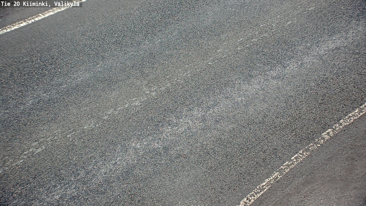 Weather Camera Image Väg 20 Uleåborg Kiiminki, Välikylä, Oulu, Pohjois-Pohjanmaa