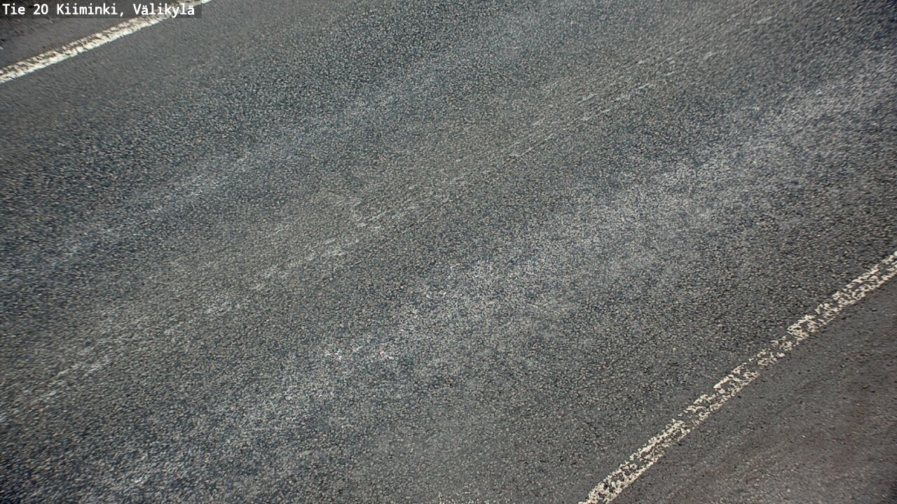 Weather Camera Image Väg 20 Uleåborg Kiiminki, Välikylä, Oulu, Pohjois-Pohjanmaa