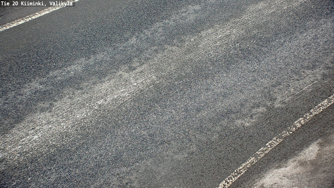 Weather Camera Image Väg 20 Uleåborg Kiiminki, Välikylä, Oulu, Pohjois-Pohjanmaa