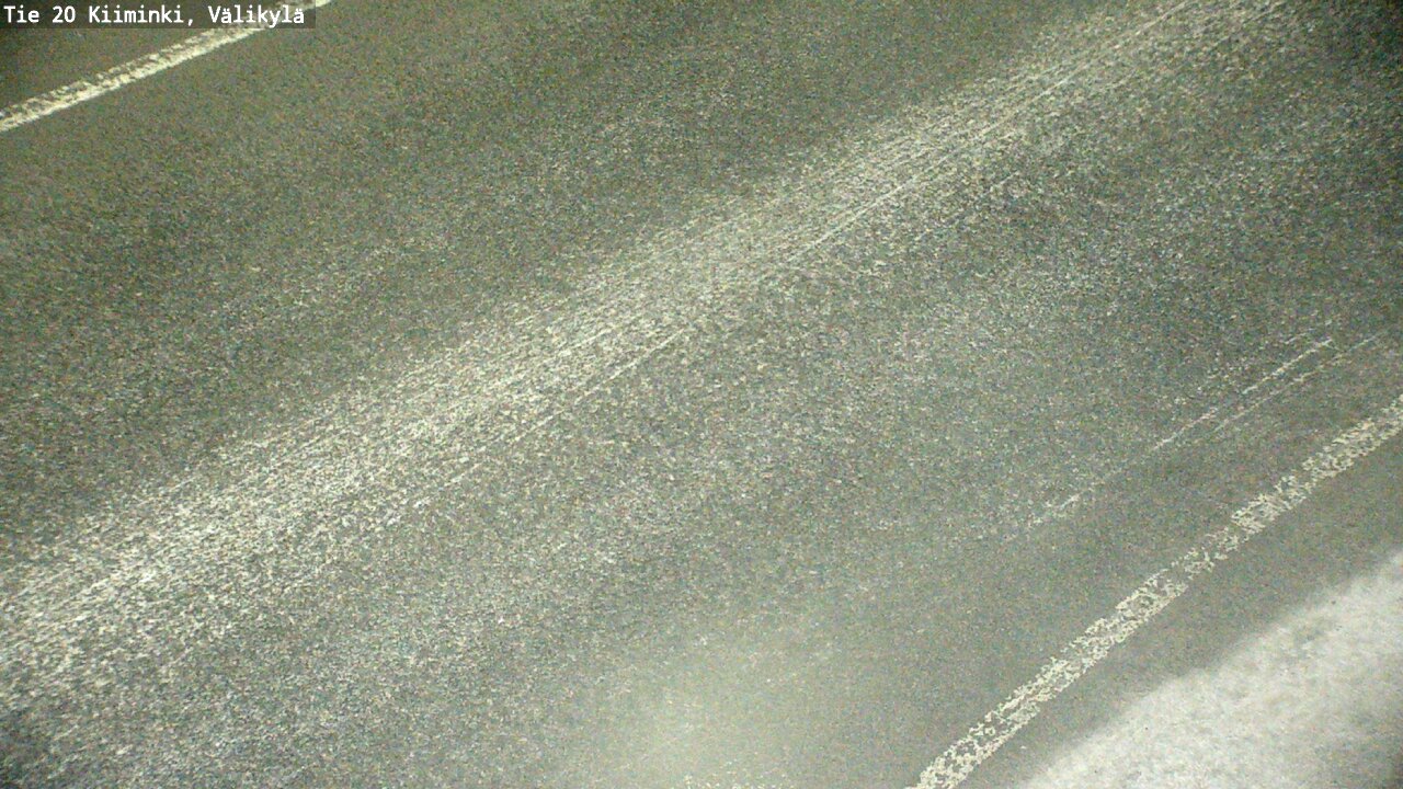 Weather Camera Image Road 20 Oulu Kiiminki, Välikylä, Oulu, Pohjois-Pohjanmaa