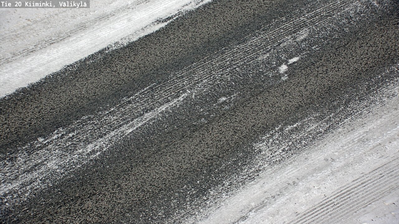 Weather Camera Image Road 20 Oulu Kiiminki, Välikylä, Oulu, Pohjois-Pohjanmaa