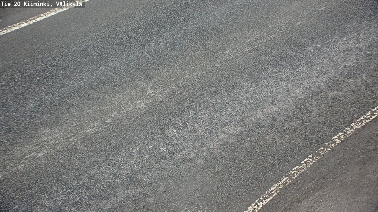 Weather Camera Image Väg 20 Uleåborg Kiiminki, Välikylä, Oulu, Pohjois-Pohjanmaa