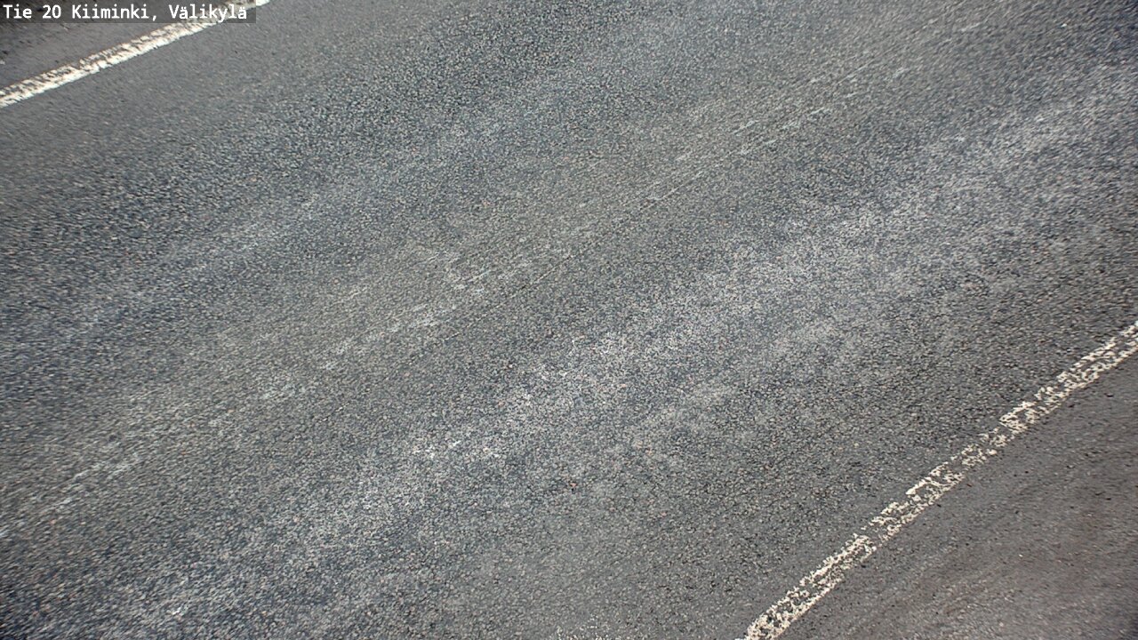 Weather Camera Image Väg 20 Uleåborg Kiiminki, Välikylä, Oulu, Pohjois-Pohjanmaa