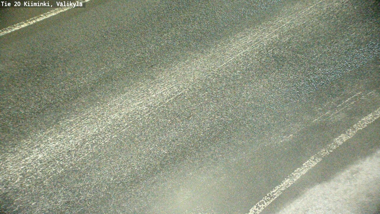 Weather Camera Image Road 20 Oulu Kiiminki, Välikylä, Oulu, Pohjois-Pohjanmaa