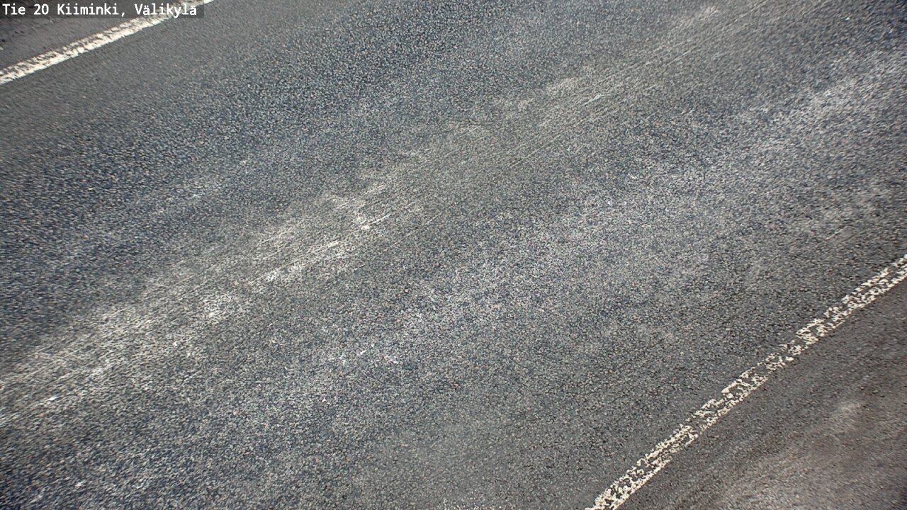 Weather Camera Image Väg 20 Uleåborg Kiiminki, Välikylä, Oulu, Pohjois-Pohjanmaa