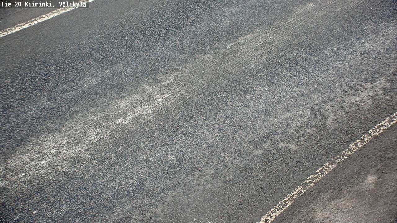 Weather Camera Image Väg 20 Uleåborg Kiiminki, Välikylä, Oulu, Pohjois-Pohjanmaa