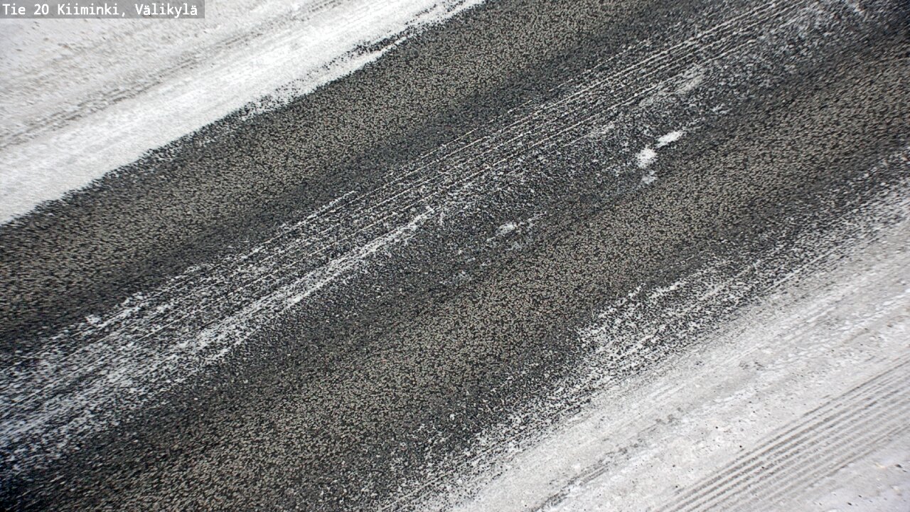 Weather Camera Image Road 20 Oulu Kiiminki, Välikylä, Oulu, Pohjois-Pohjanmaa