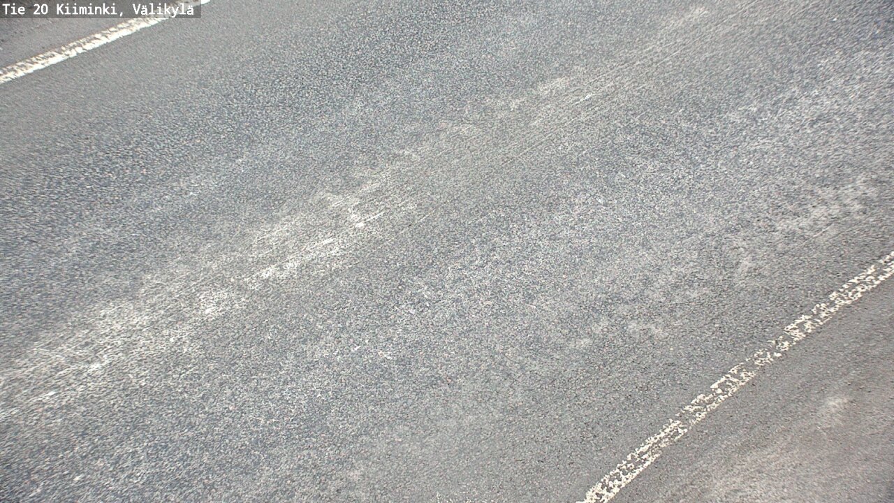 Weather Camera Image Väg 20 Uleåborg Kiiminki, Välikylä, Oulu, Pohjois-Pohjanmaa