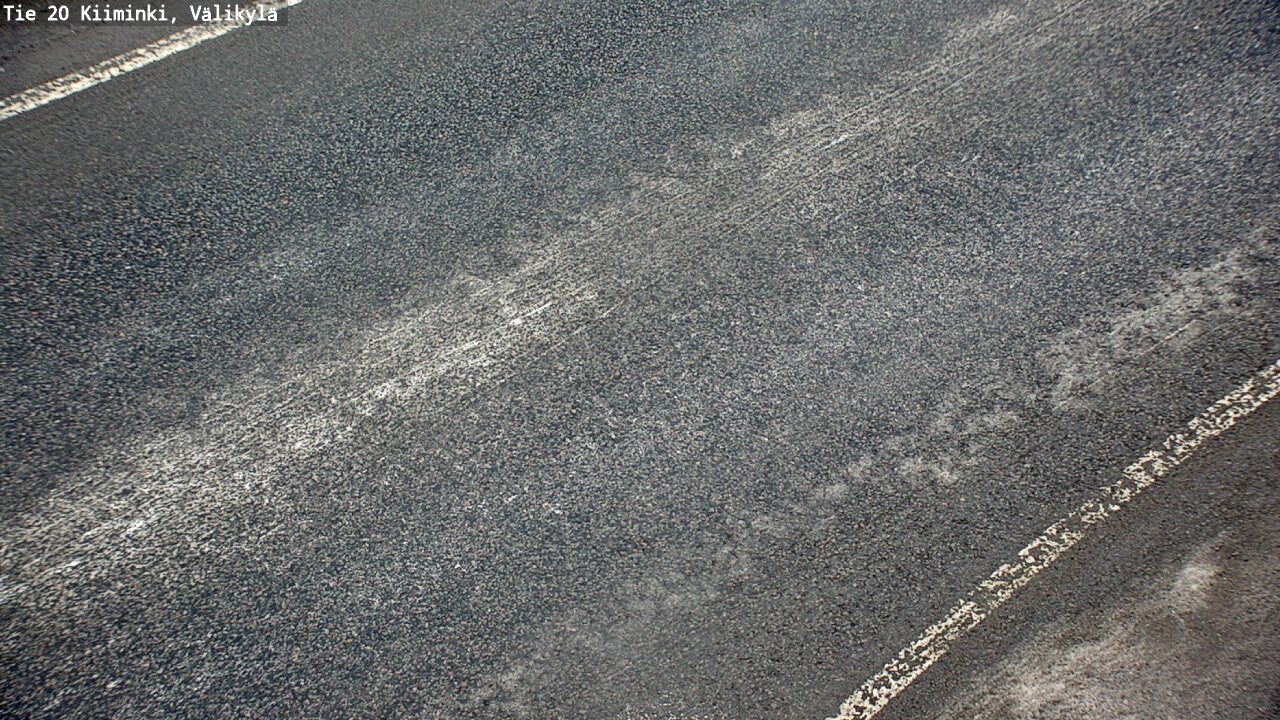 Weather Camera Image Väg 20 Uleåborg Kiiminki, Välikylä, Oulu, Pohjois-Pohjanmaa