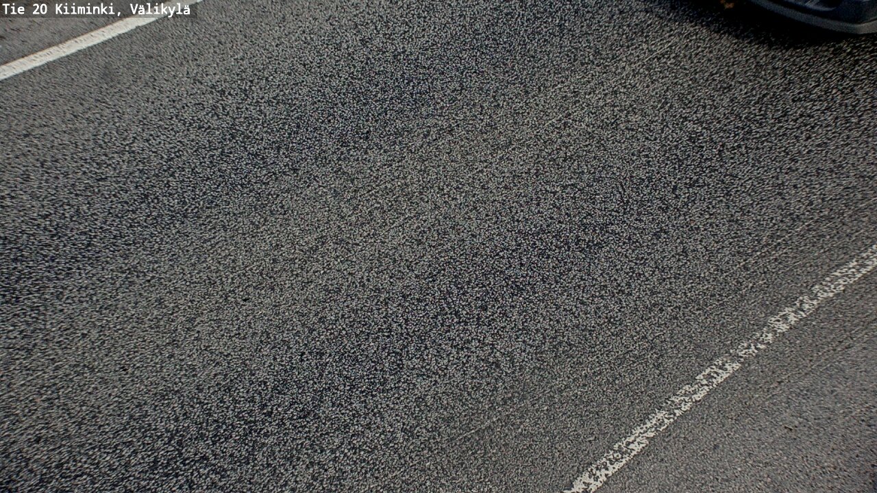 Weather Camera Image Väg 20 Uleåborg Kiiminki, Välikylä, Oulu, Pohjois-Pohjanmaa