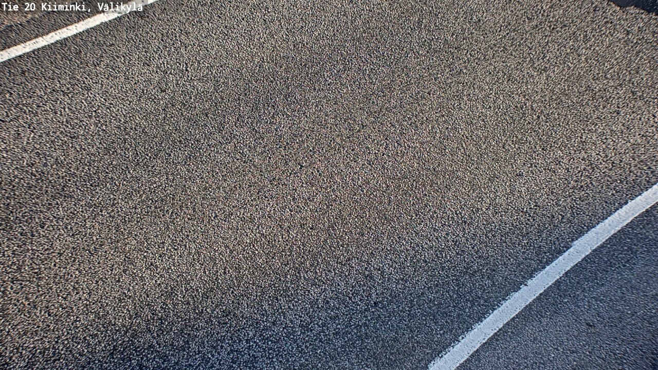 Weather Camera Image Road 20 Oulu Kiiminki, Välikylä, Oulu, Pohjois-Pohjanmaa