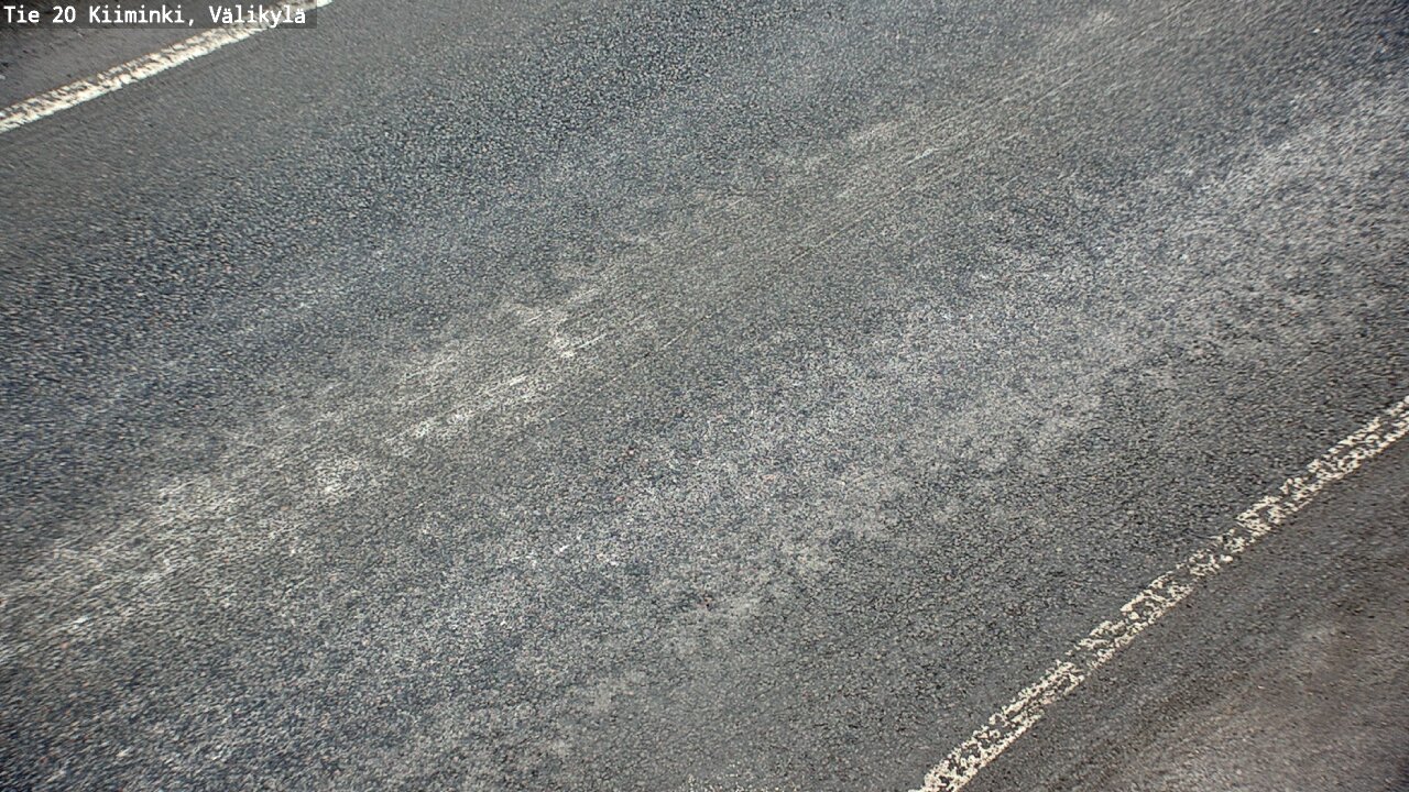 Weather Camera Image Väg 20 Uleåborg Kiiminki, Välikylä, Oulu, Pohjois-Pohjanmaa