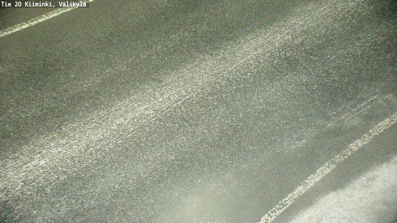 Weather Camera Image Road 20 Oulu Kiiminki, Välikylä, Oulu, Pohjois-Pohjanmaa