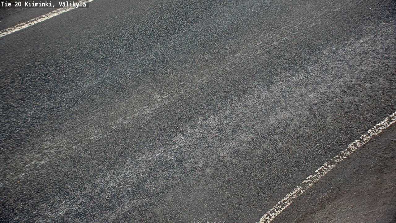 Weather Camera Image Väg 20 Uleåborg Kiiminki, Välikylä, Oulu, Pohjois-Pohjanmaa