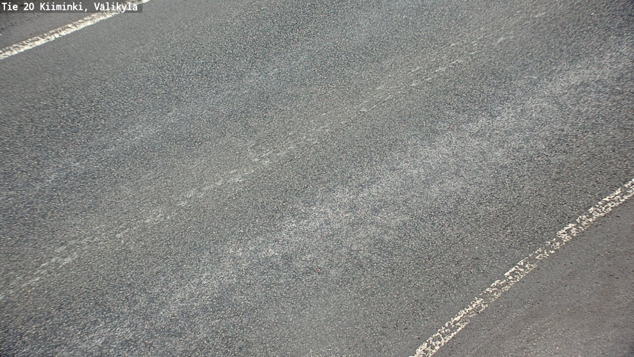 Weather Camera Image Väg 20 Uleåborg Kiiminki, Välikylä, Oulu, Pohjois-Pohjanmaa