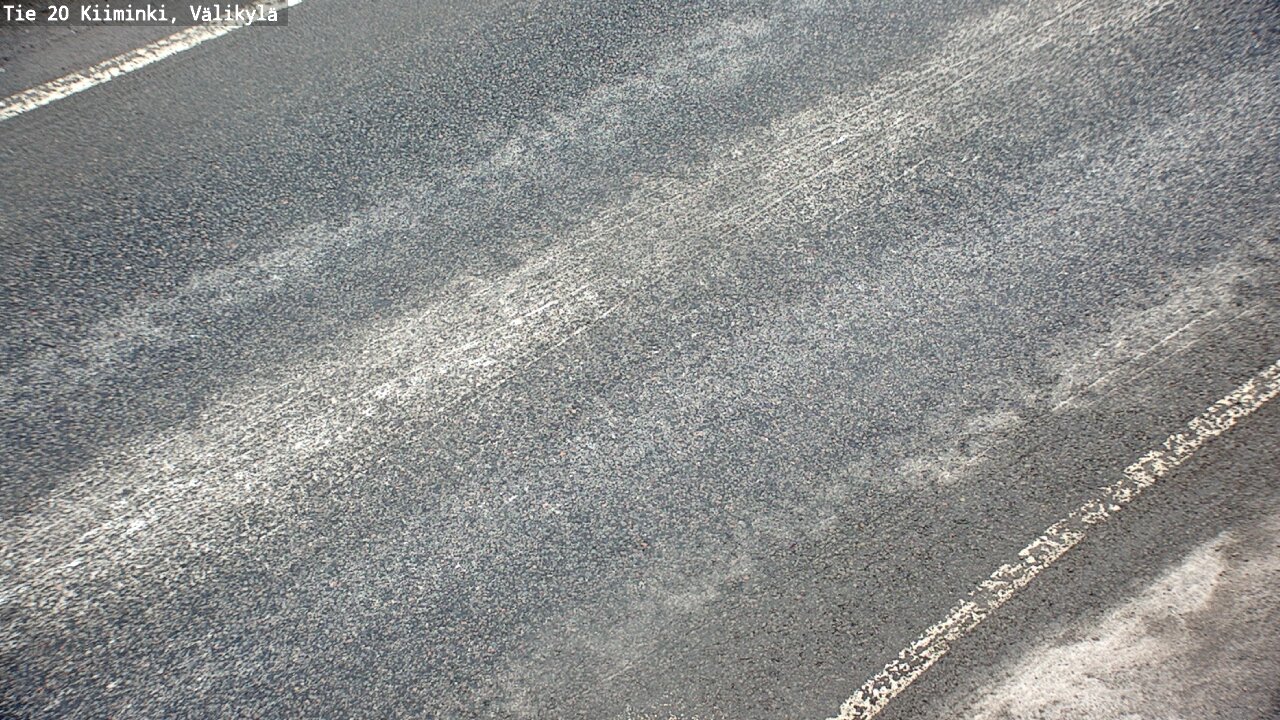Weather Camera Image Väg 20 Uleåborg Kiiminki, Välikylä, Oulu, Pohjois-Pohjanmaa