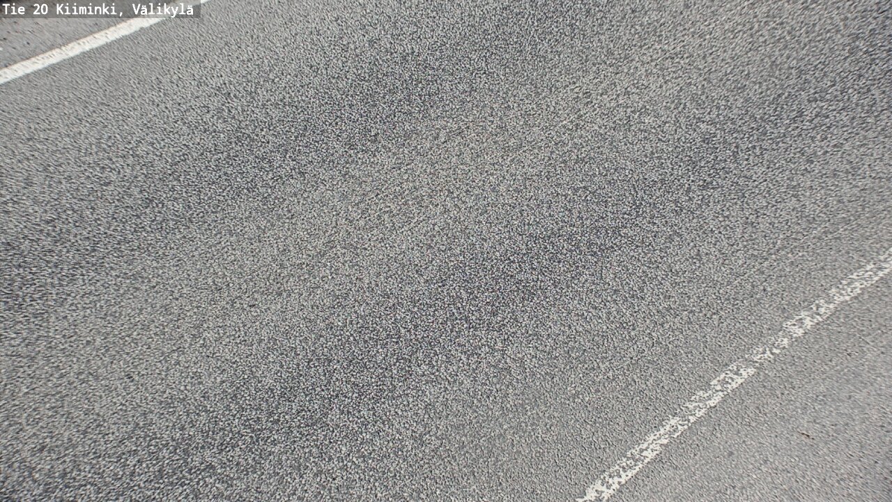 Weather Camera Image Väg 20 Uleåborg Kiiminki, Välikylä, Oulu, Pohjois-Pohjanmaa