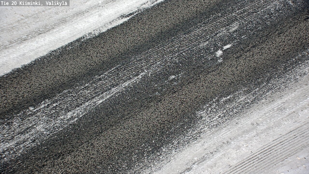 Weather Camera Image Road 20 Oulu Kiiminki, Välikylä, Oulu, Pohjois-Pohjanmaa