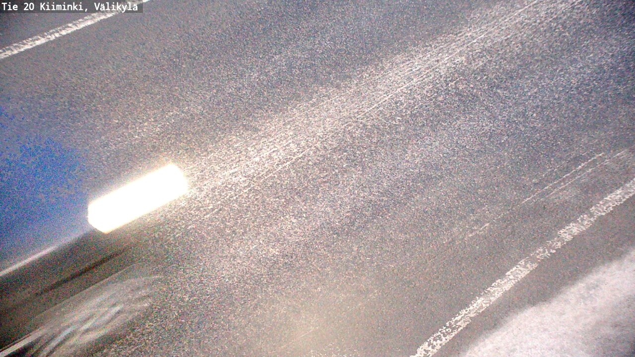 Weather Camera Image Road 20 Oulu Kiiminki, Välikylä, Oulu, Pohjois-Pohjanmaa