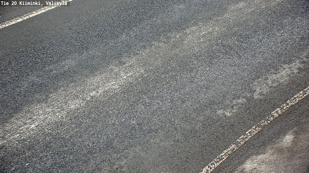 Weather Camera Image Väg 20 Uleåborg Kiiminki, Välikylä, Oulu, Pohjois-Pohjanmaa
