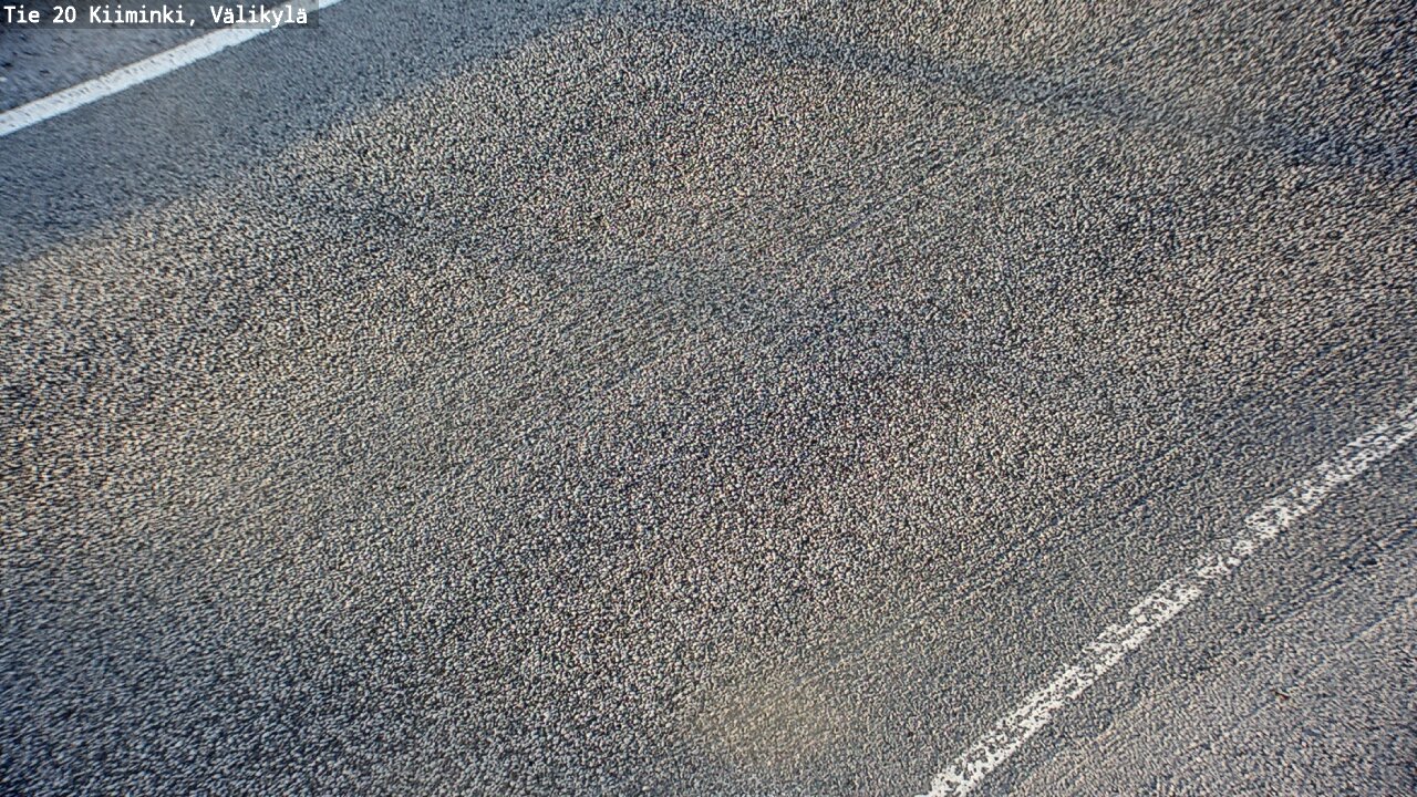 Weather Camera Image Väg 20 Uleåborg Kiiminki, Välikylä, Oulu, Pohjois-Pohjanmaa