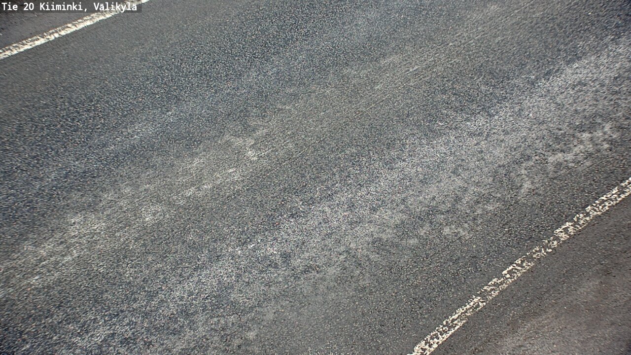 Weather Camera Image Väg 20 Uleåborg Kiiminki, Välikylä, Oulu, Pohjois-Pohjanmaa