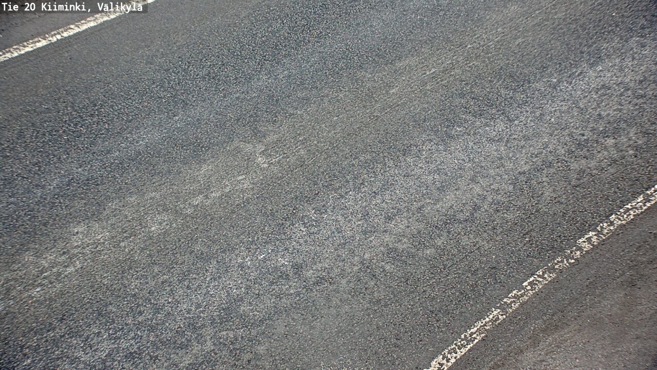 Weather Camera Image Väg 20 Uleåborg Kiiminki, Välikylä, Oulu, Pohjois-Pohjanmaa