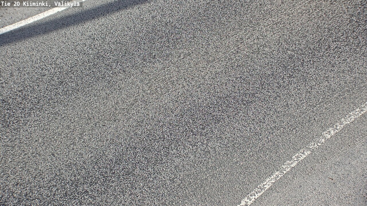 Weather Camera Image Väg 20 Uleåborg Kiiminki, Välikylä, Oulu, Pohjois-Pohjanmaa