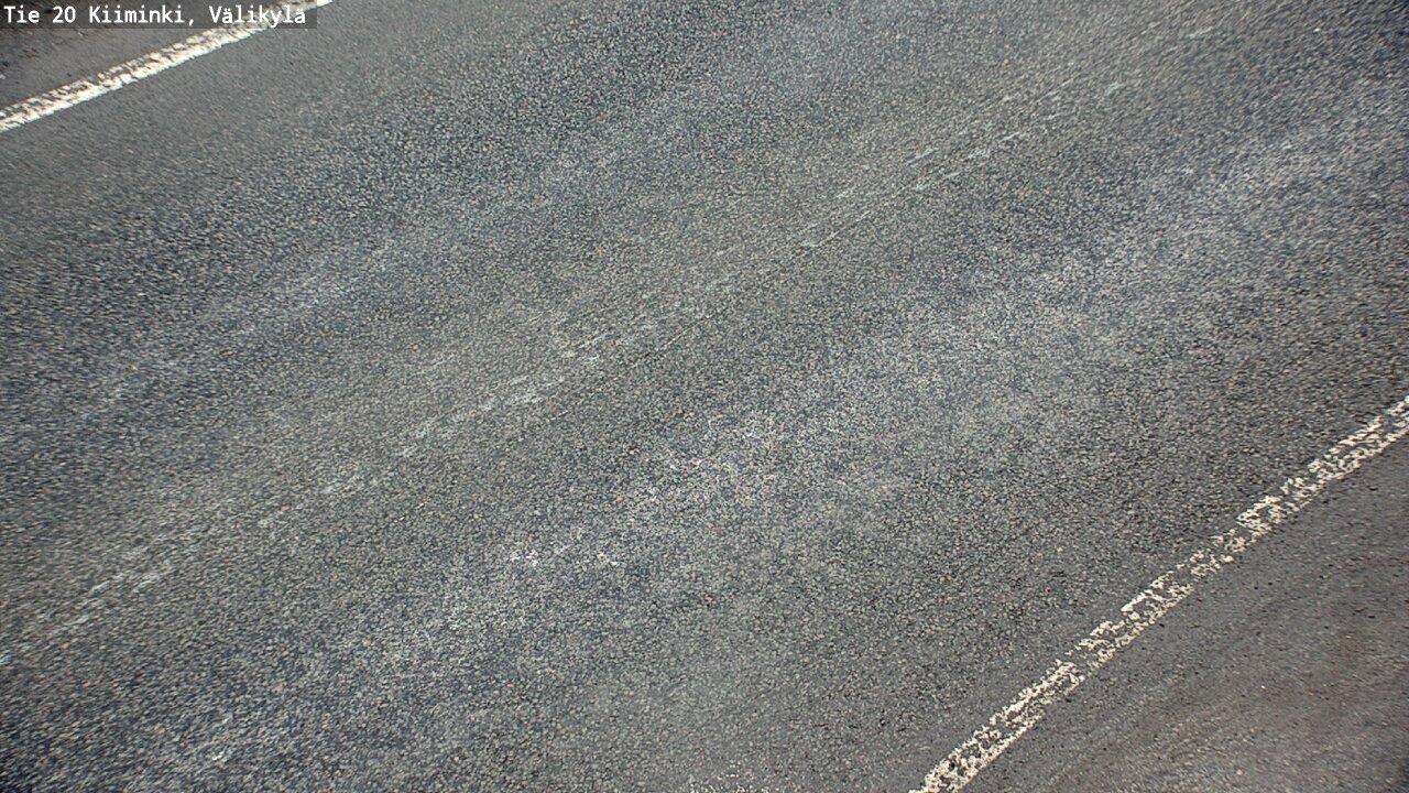 Weather Camera Image Väg 20 Uleåborg Kiiminki, Välikylä, Oulu, Pohjois-Pohjanmaa