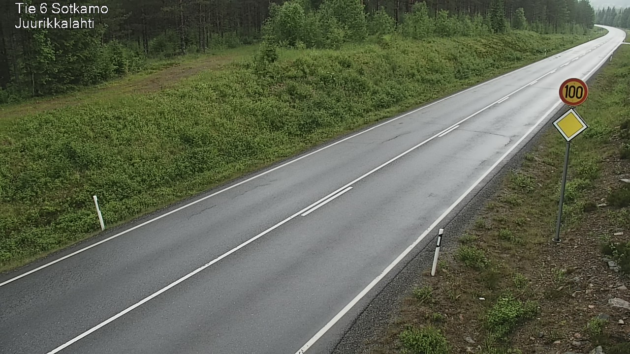 Kelikamerat Kuva Tie 6 Sotkamo, Juurikkalahti, Sotkamo, Kainuu