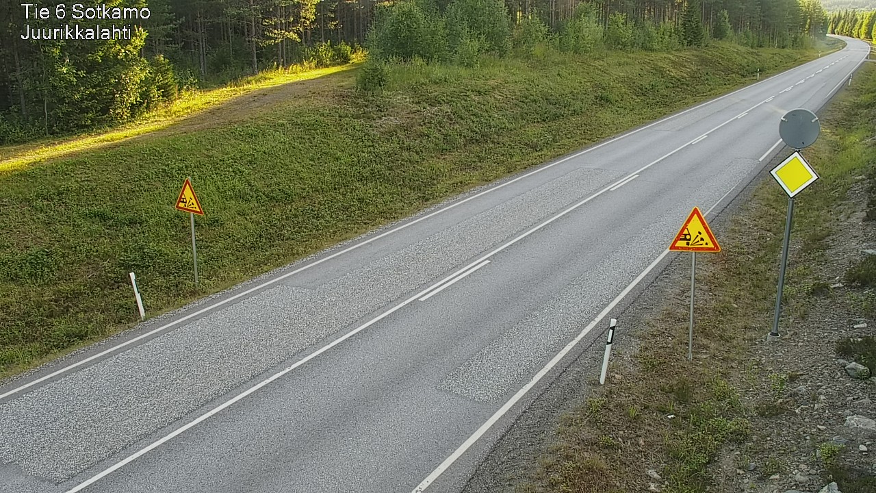 Kelikamerat Kuva Tie 6 Sotkamo, Juurikkalahti, Sotkamo, Kainuu