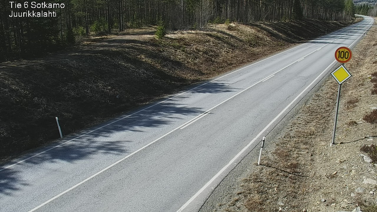 Kelikamerat Kuva Tie 6 Sotkamo, Juurikkalahti, Sotkamo, Kainuu