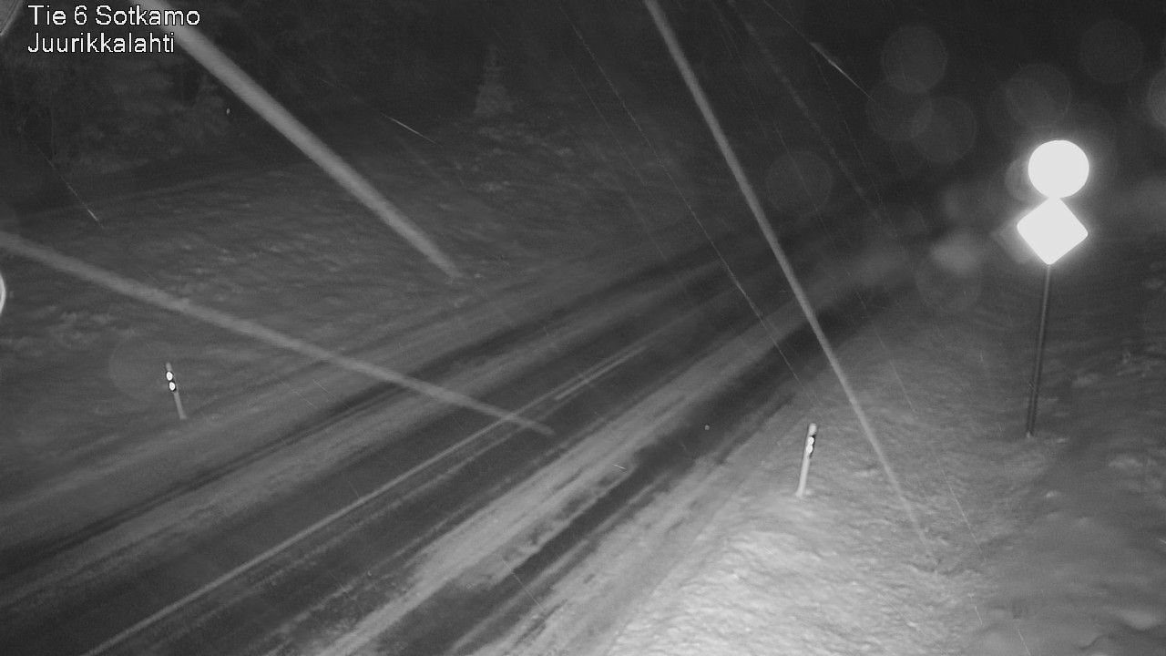 Weather Camera Image Väg 6 Sotkamo, Juurikkalahti, Sotkamo, Kainuu
