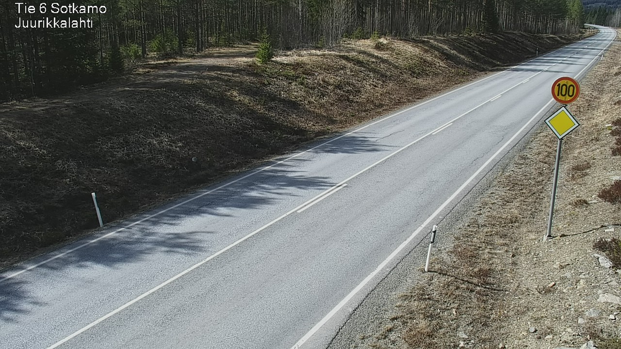 Kelikamerat Kuva Tie 6 Sotkamo, Juurikkalahti, Sotkamo, Kainuu