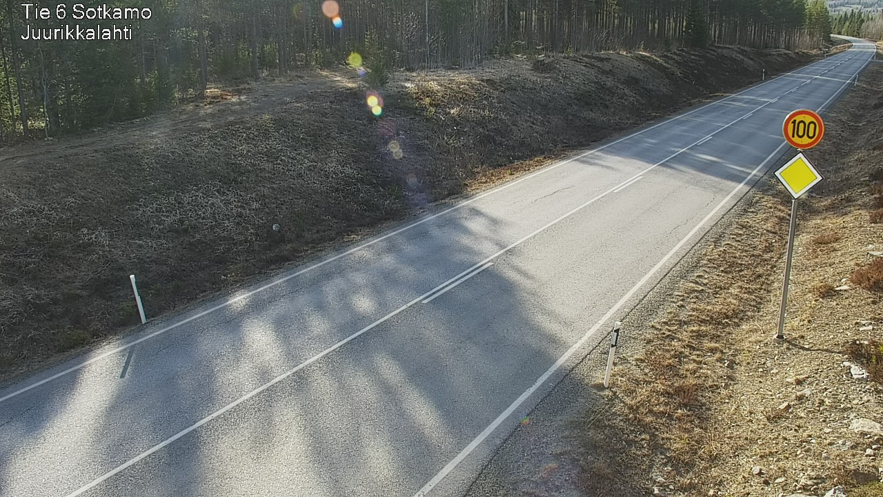 Kelikamerat Kuva Tie 6 Sotkamo, Juurikkalahti, Sotkamo, Kainuu