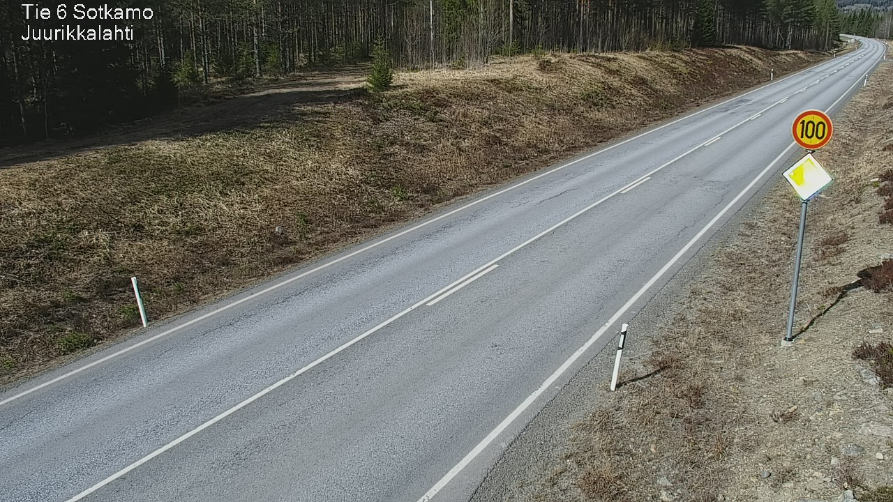 Kelikamerat Kuva Tie 6 Sotkamo, Juurikkalahti, Sotkamo, Kainuu
