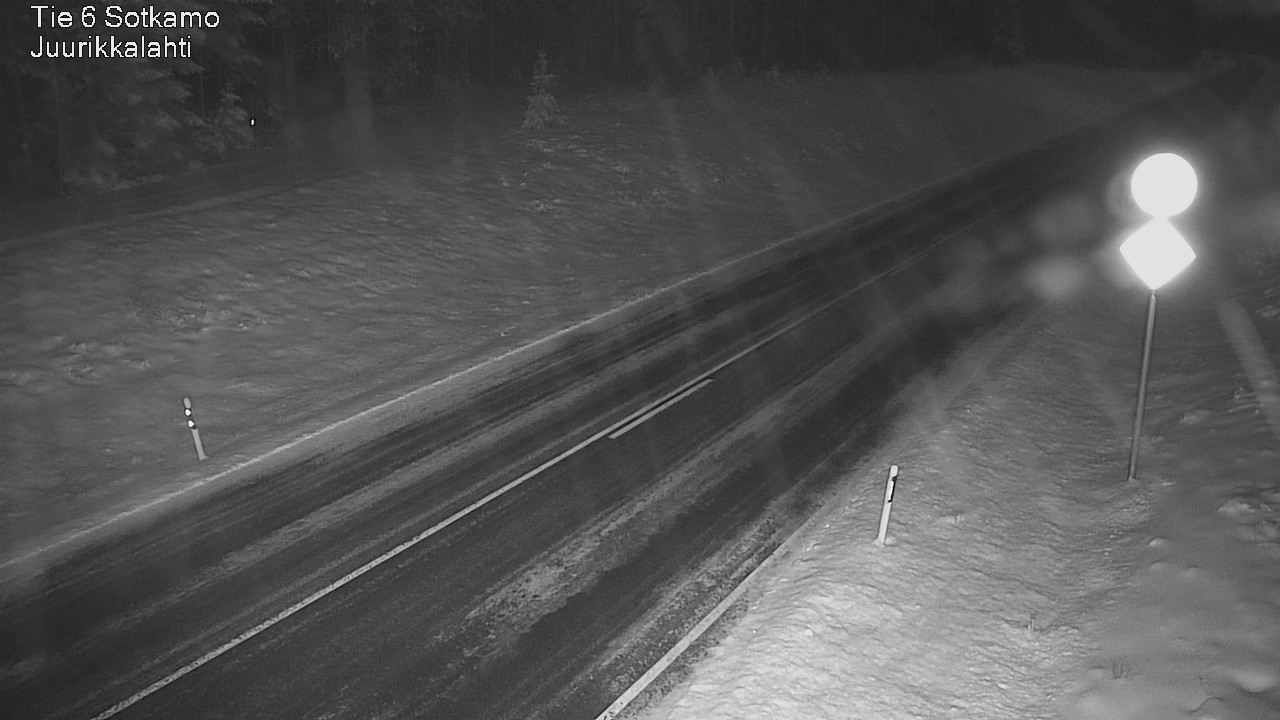 Weather Camera Image Väg 6 Sotkamo, Juurikkalahti, Sotkamo, Kainuu