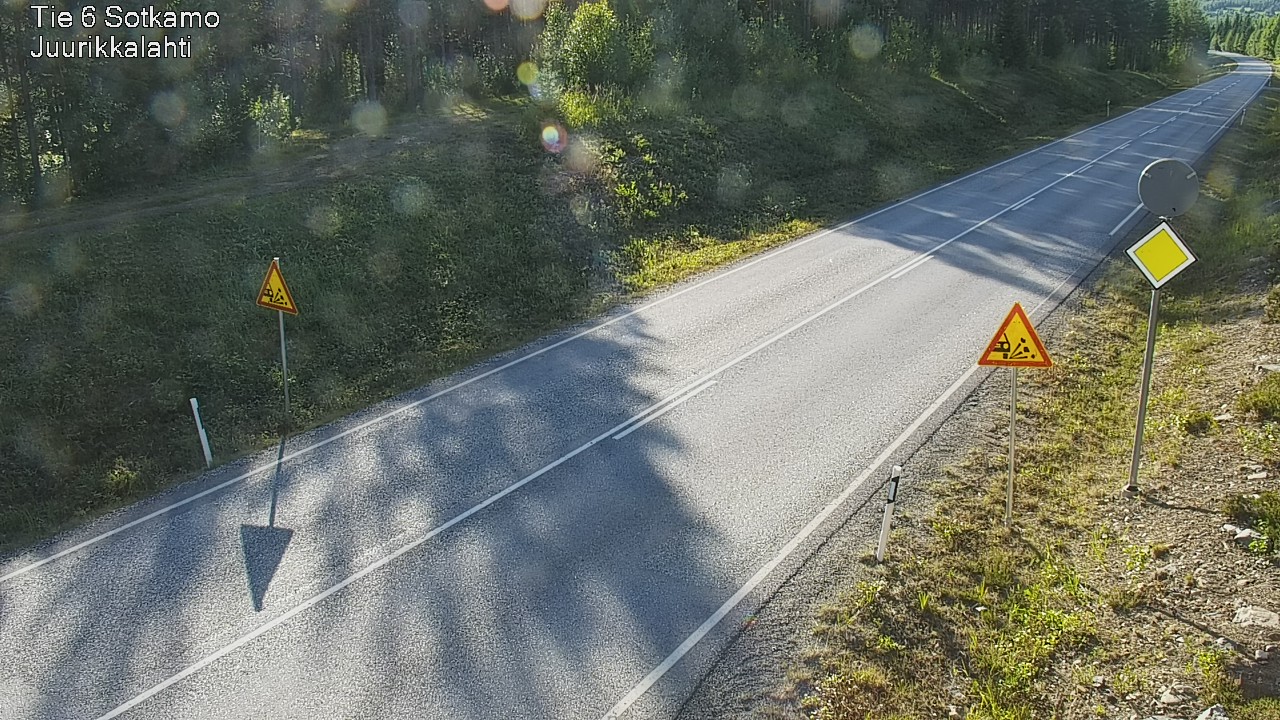 Kelikamerat Kuva Tie 6 Sotkamo, Juurikkalahti, Sotkamo, Kainuu