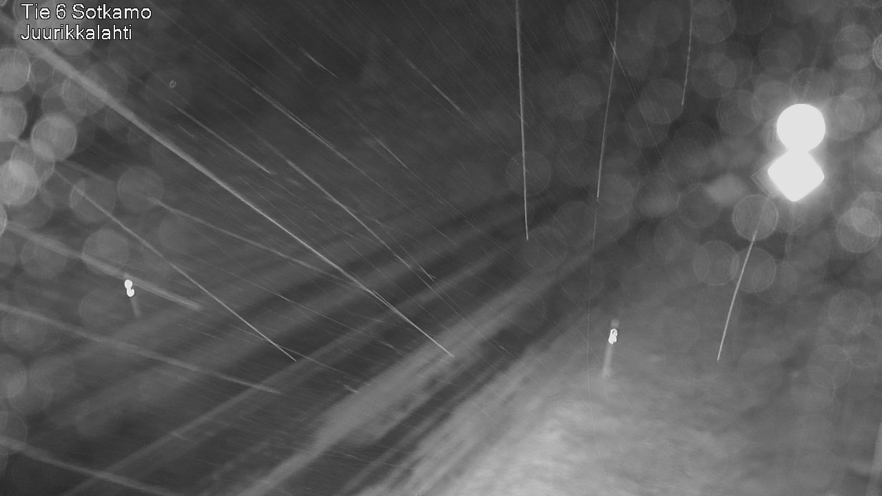 Weather Camera Image Väg 6 Sotkamo, Juurikkalahti, Sotkamo, Kainuu