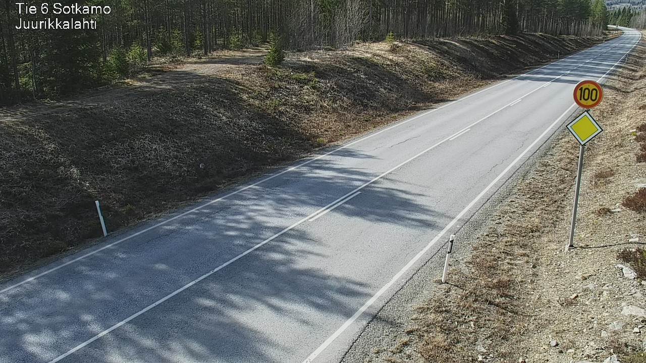 Kelikamerat Kuva Tie 6 Sotkamo, Juurikkalahti, Sotkamo, Kainuu