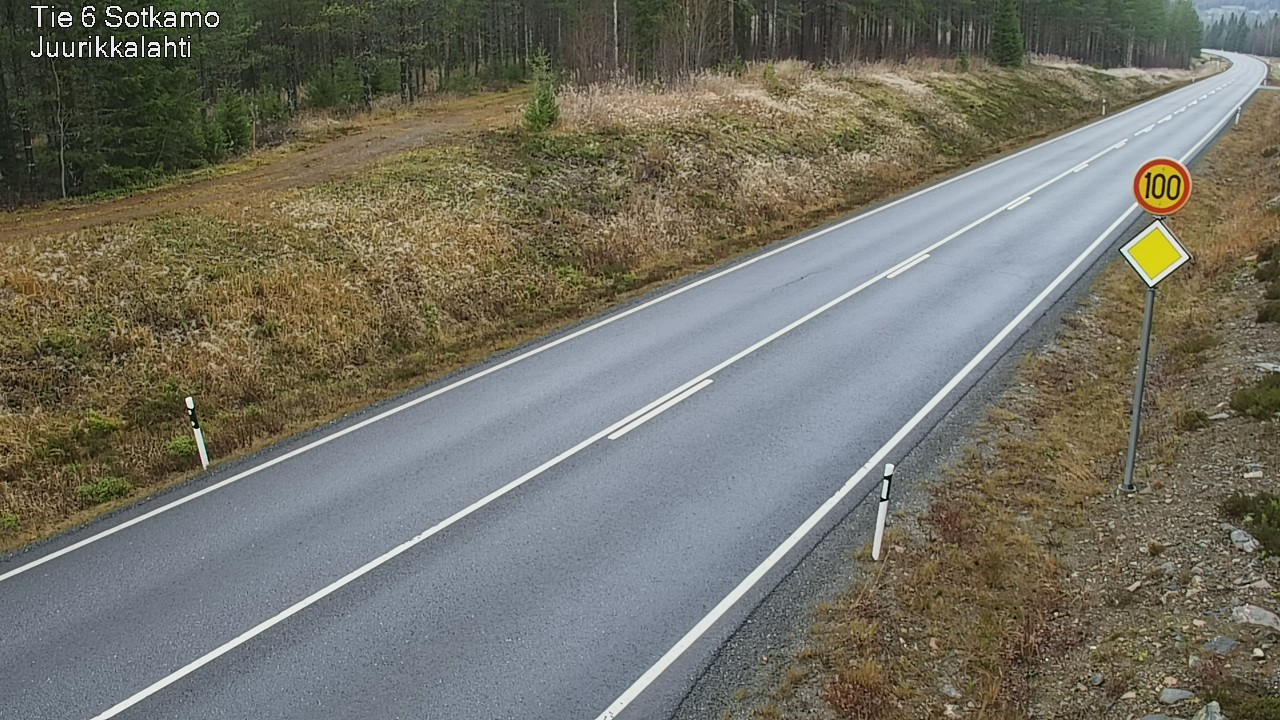 Kelikamerat Kuva Tie 6 Sotkamo, Juurikkalahti, Sotkamo, Kainuu