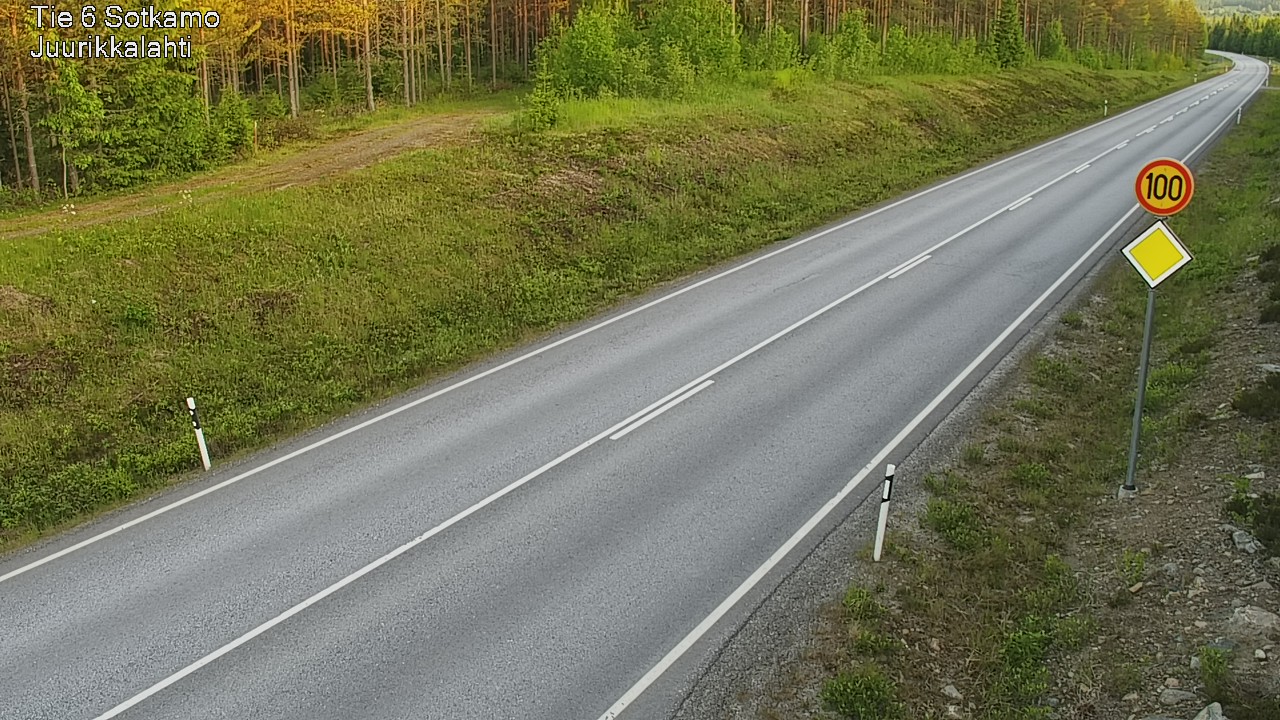 Kelikamerat Kuva Tie 6 Sotkamo, Juurikkalahti, Sotkamo, Kainuu