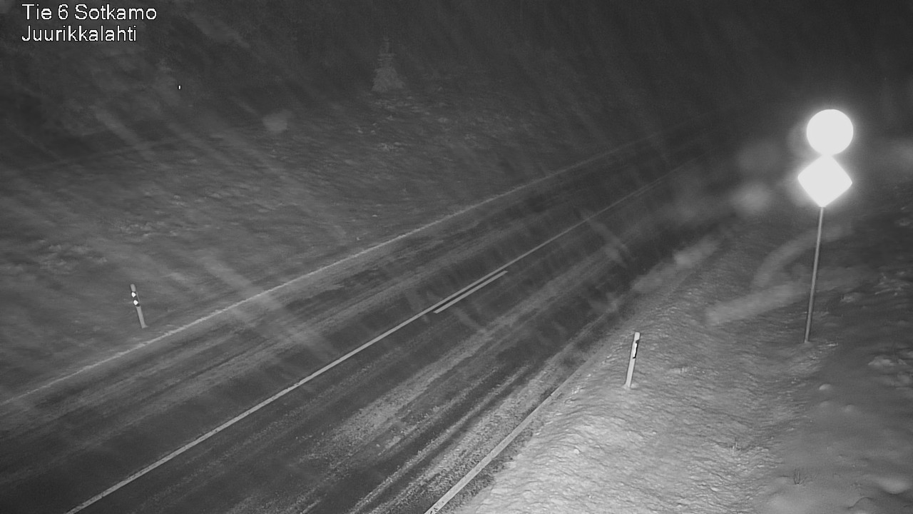 Weather Camera Image Väg 6 Sotkamo, Juurikkalahti, Sotkamo, Kainuu