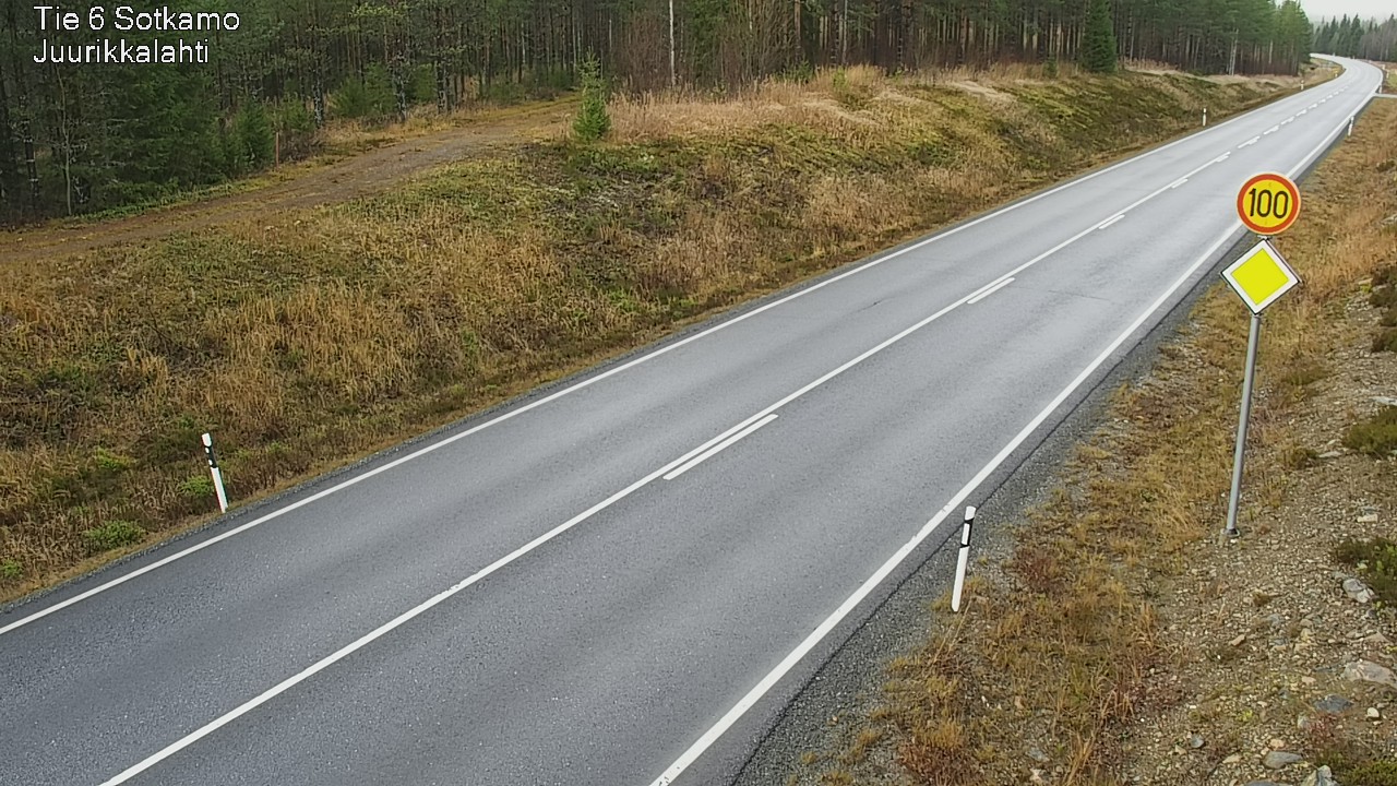 Kelikamerat Kuva Tie 6 Sotkamo, Juurikkalahti, Sotkamo, Kainuu